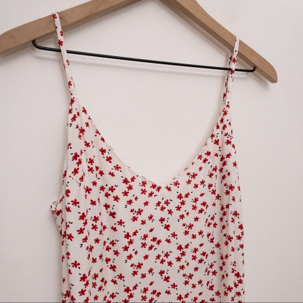 REFORMATION Boston Midi Slipdress in Sophia - Picture 6 of 11